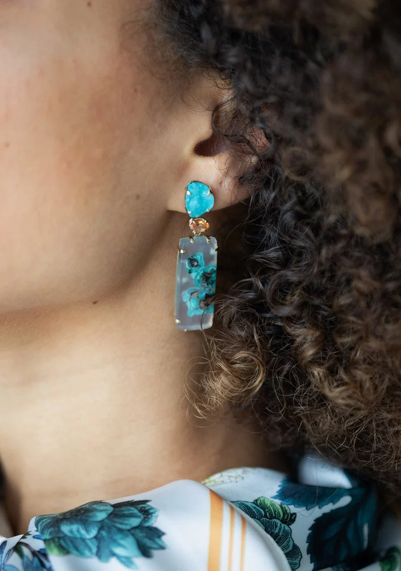 Santorini Earrings-Earrings-Eleux Jewelry-hurdles-jewelry-boulder-colorado
