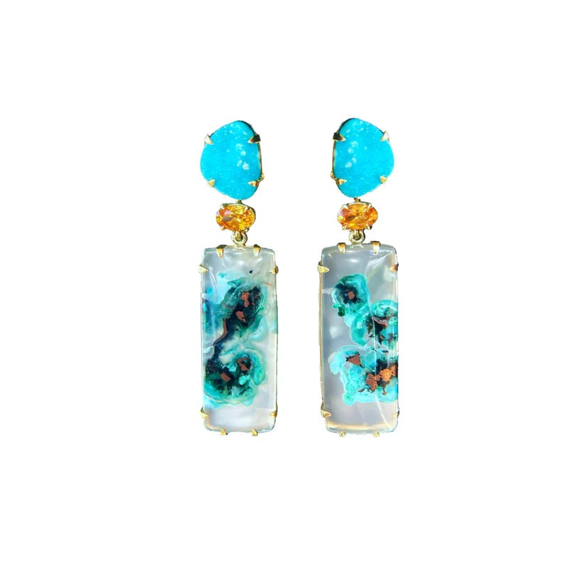 Santorini Earrings-Earrings-Eleux Jewelry-hurdles-jewelry-boulder-colorado