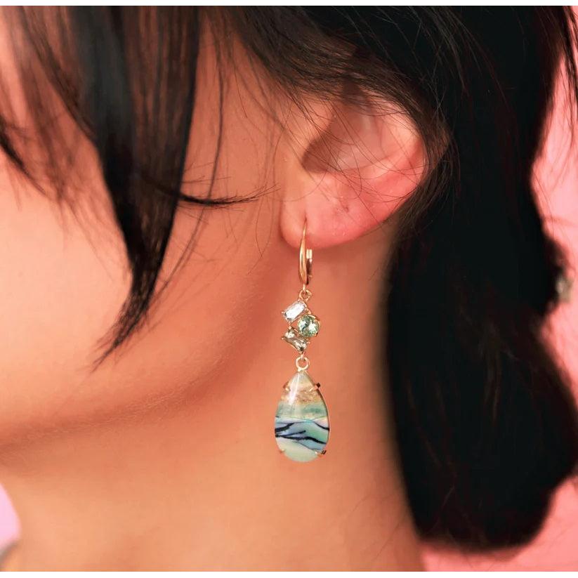 Shores of Sydney Earrings-Earrings-Eleux Jewelry-hurdles-jewelry-boulder-colorado