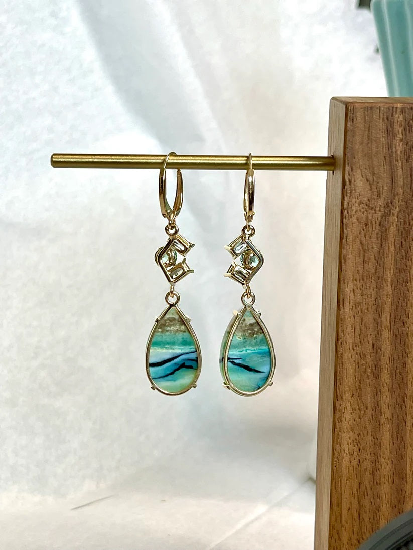 Shores of Sydney Earrings-Earrings-Eleux Jewelry-hurdles-jewelry-boulder-colorado