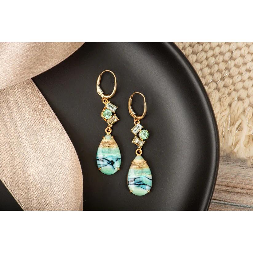 Shores of Sydney Earrings-Earrings-Eleux Jewelry-hurdles-jewelry-boulder-colorado