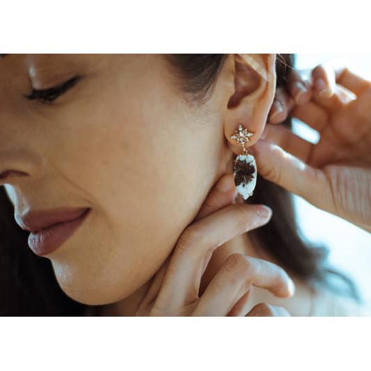 Starburst Earrings-Earrings-Eleux Jewelry-hurdles-jewelry-boulder-colorado
