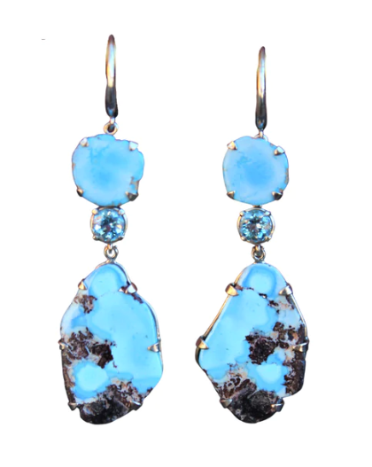 Tide Pool Earrings-Earrings-Eleux Jewelry-hurdles-jewelry-boulder-colorado