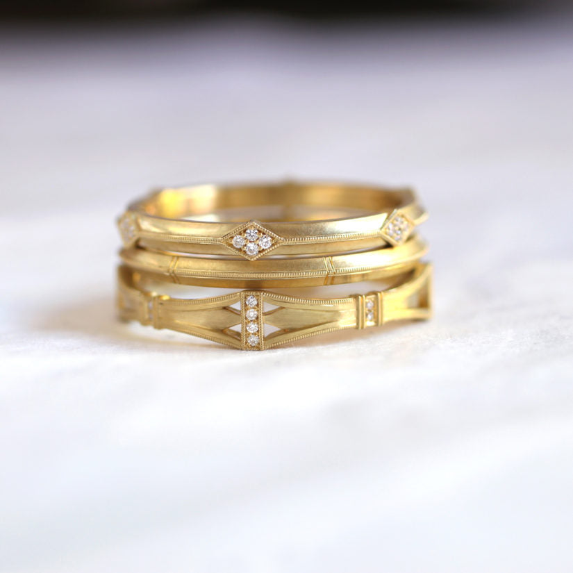 Helena Diamond Wedding Band-Wedding Band-Erika Winters-I don' know or see my size-hurdles-jewelry-boulder-colorado