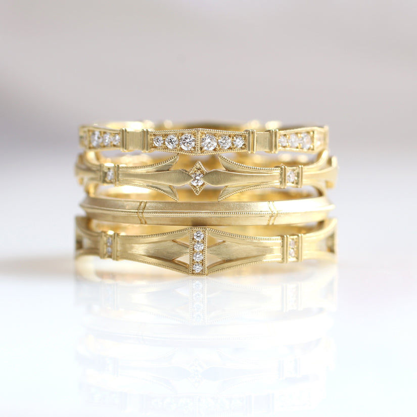 Helena Diamond Wedding Band-Wedding Band-Erika Winters-I don' know or see my size-hurdles-jewelry-boulder-colorado