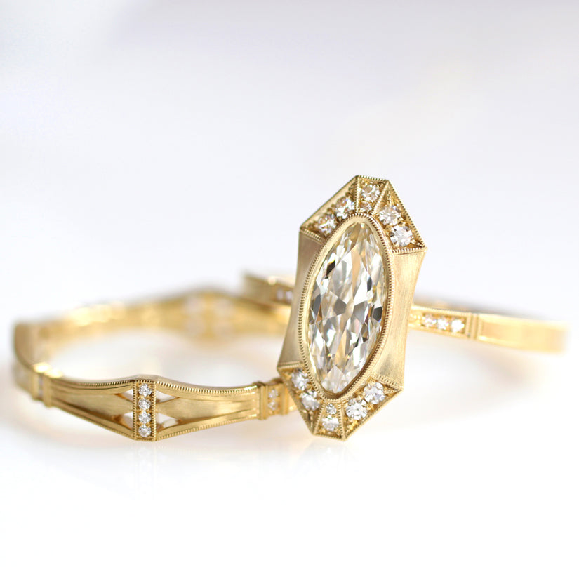 Helena Diamond Wedding Band-Wedding Band-Erika Winters-I don' know or see my size-hurdles-jewelry-boulder-colorado
