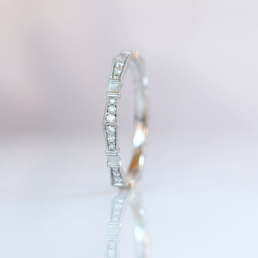 Imogen Diamond Wedding Band-Wedding Band-Erika Winters-I don' know or see my size-hurdles-jewelry-boulder-colorado
