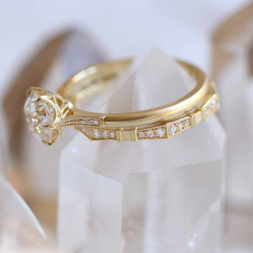 Imogen Diamond Wedding Band-Wedding Band-Erika Winters-I don' know or see my size-hurdles-jewelry-boulder-colorado