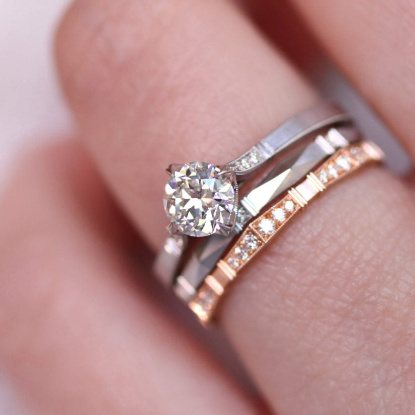 Viola Diamond Wedding Band-Wedding Band-Erika Winters-I don' know or see my size-hurdles-jewelry-boulder-colorado