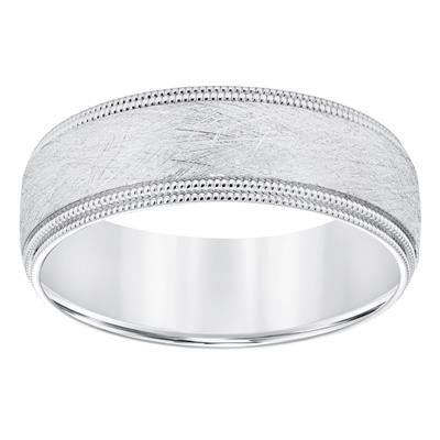 11-8718W7-G-Wedding Band-Frederick Goldman-I don' know or see my size-hurdles-jewelry-boulder-colorado