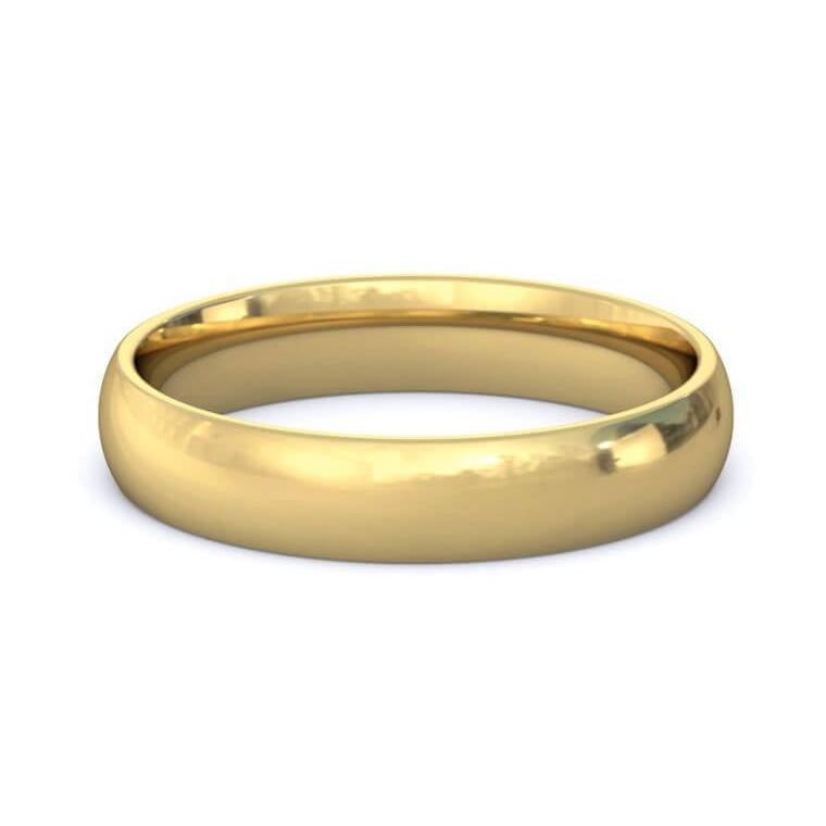 18k Gold 4mm Band-18k Gold Women's Wedding Bands-Guertin-I don' know or see my size-hurdles-jewelry-boulder-colorado
