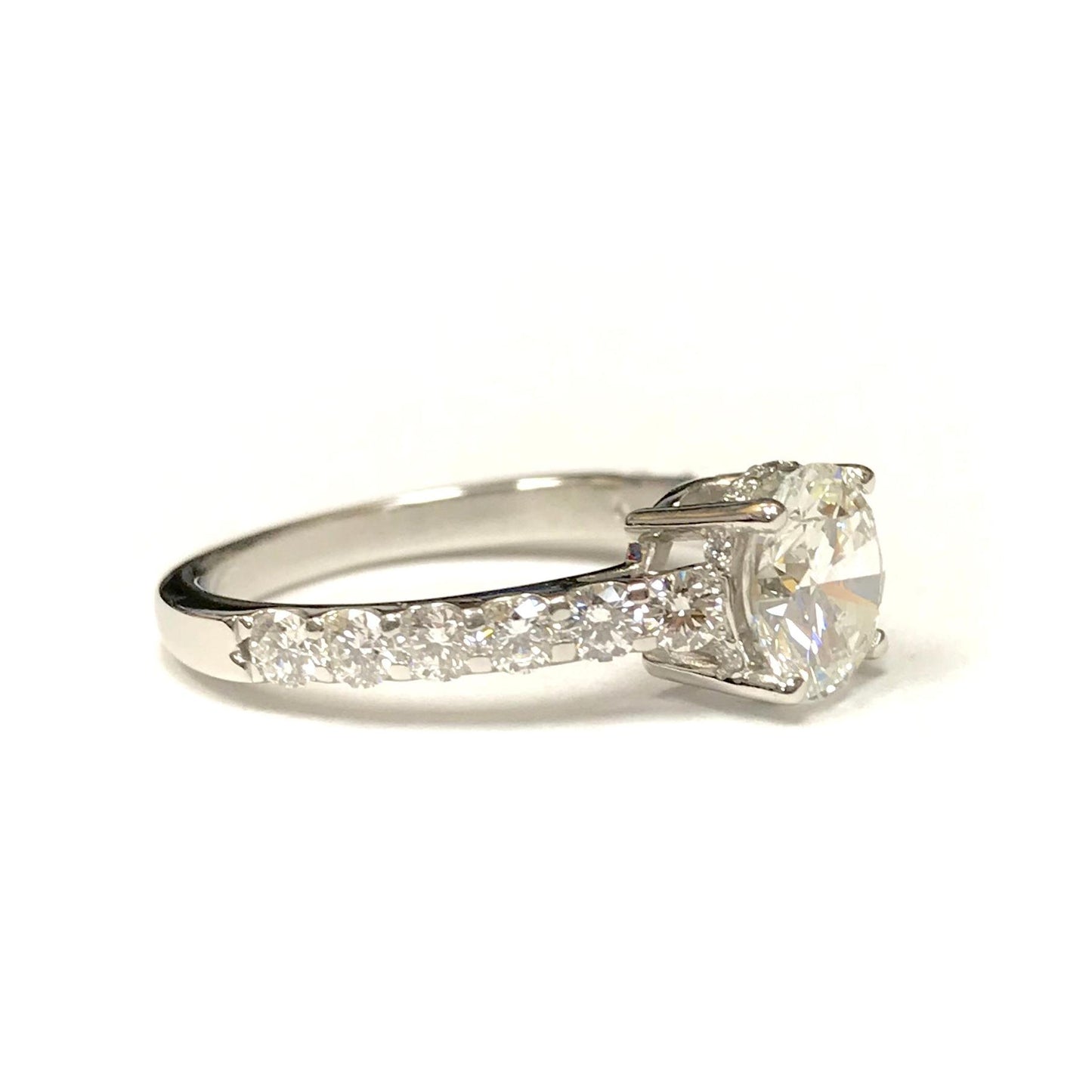 1.48 Carat Diamond Engagement Ring-Engagement Ring-Hurdle's Custom Designs-I don' know or see my size-hurdles-jewelry-boulder-colorado