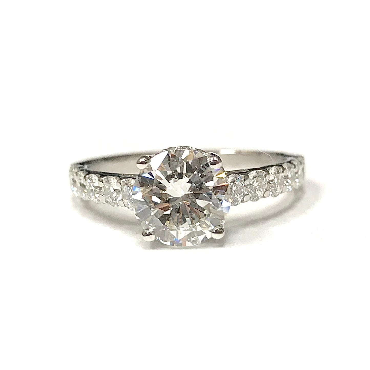 1.48 Carat Diamond Engagement Ring-Engagement Ring-Hurdle's Custom Designs-I don' know or see my size-hurdles-jewelry-boulder-colorado