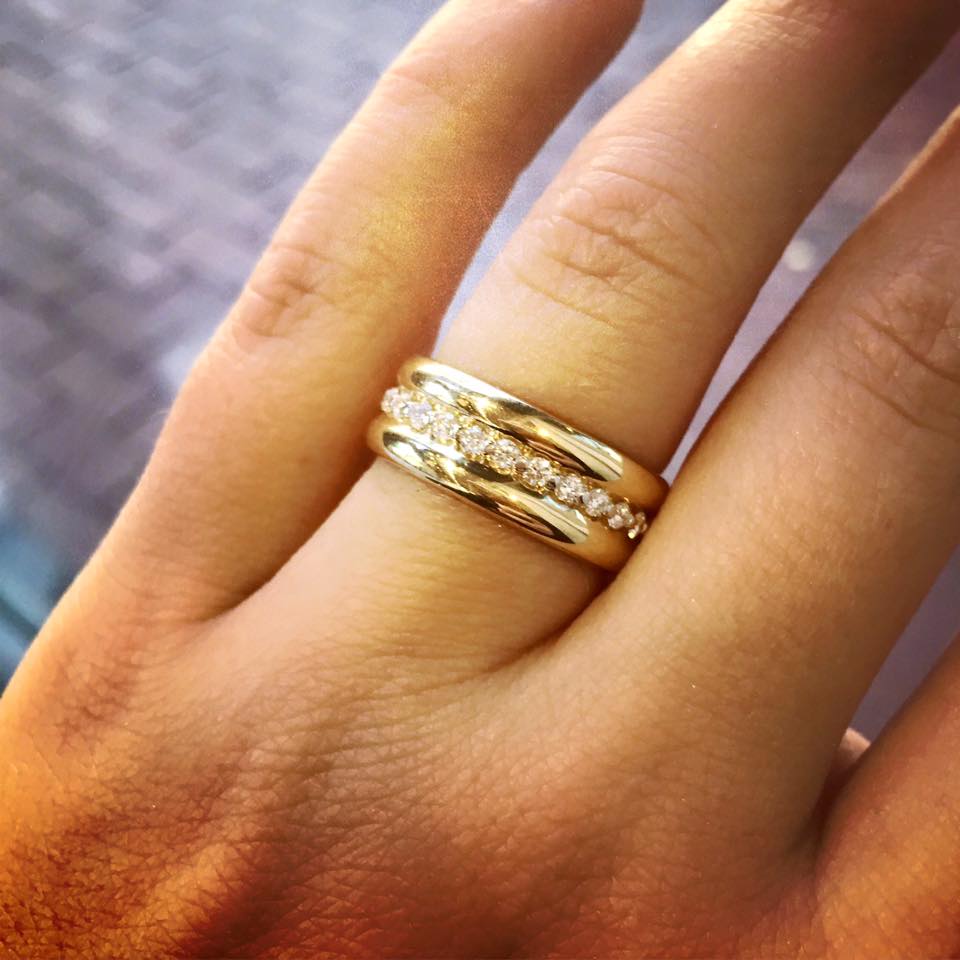 Custom Wide Diamond Band-Ring-Hurdle's Custom Designs-I don' know or see my size-hurdles-jewelry-boulder-colorado