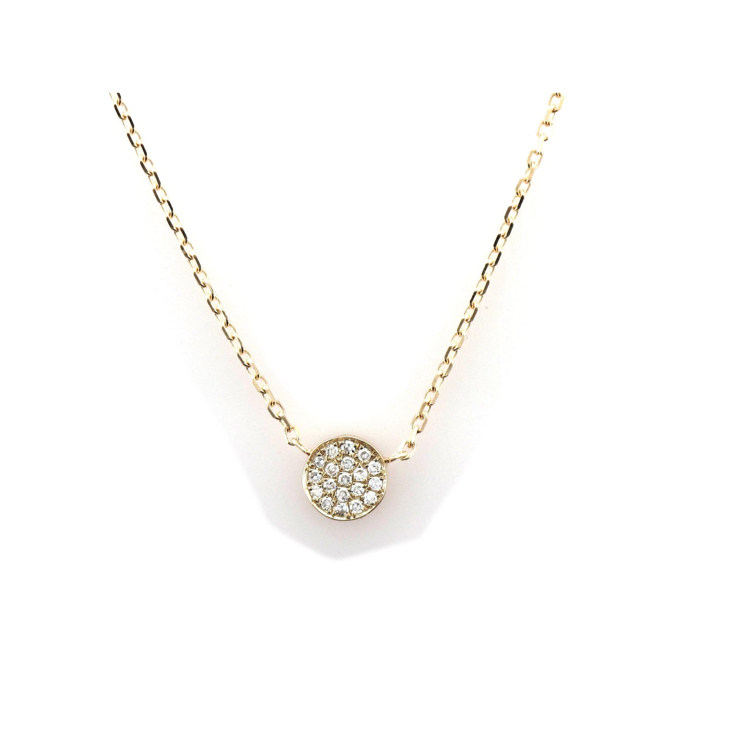 Pave Diamond Necklace SOLD-Necklace-Hurdle's Custom Designs-hurdles-jewelry-boulder-colorado