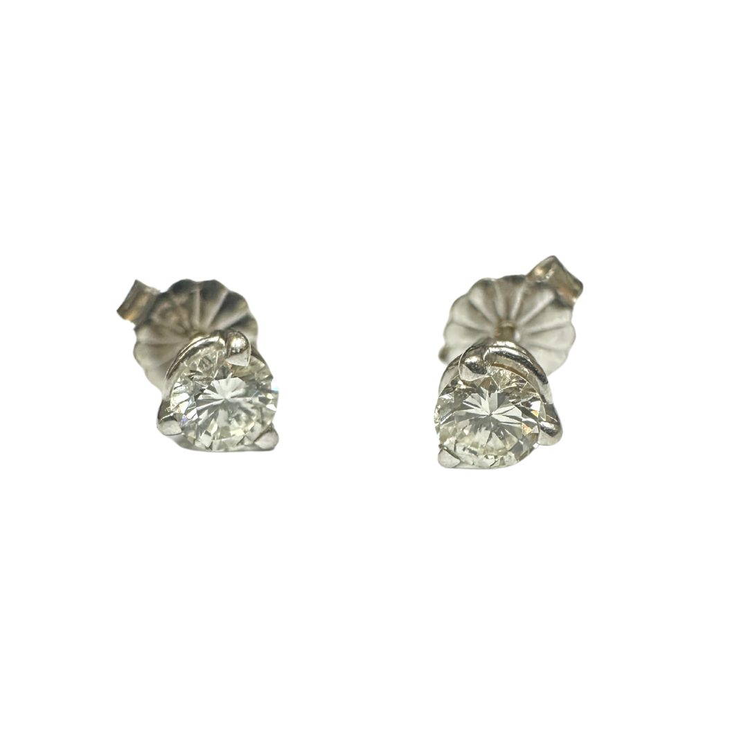 0.36 Carat Diamond Stud Earrings I/L - VS1/VS2-Diamond Stud-Hurdle's Jewelry Collection-hurdles-jewelry-boulder-colorado