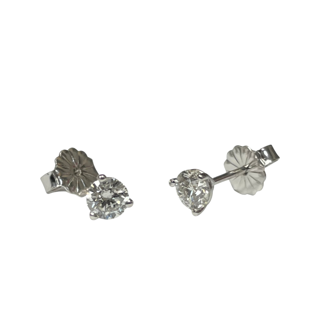 0.49 Carat Diamond Studs H/SI2-Diamond Stud-Hurdle's Jewelry Collection-hurdles-jewelry-boulder-colorado