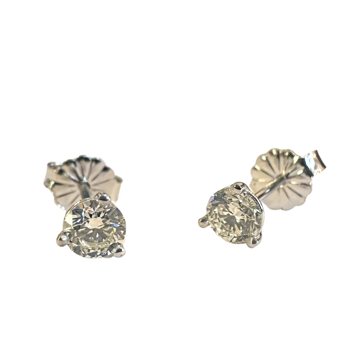 0.53 Carat Diamond Stud Earrings I / SI1-Diamond Stud-Hurdle's Jewelry Collection-hurdles-jewelry-boulder-colorado