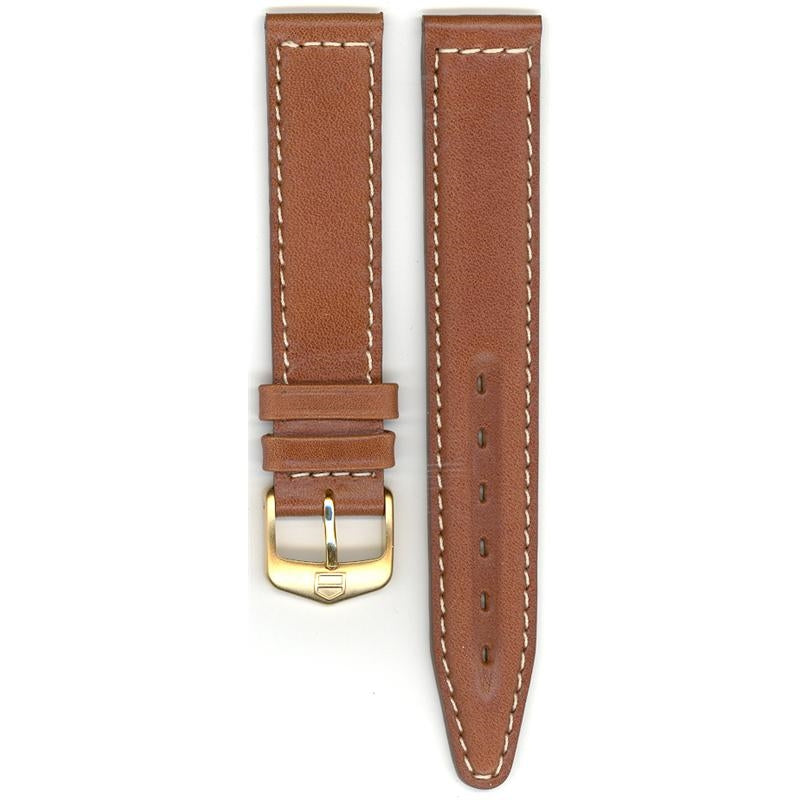 17mm Brown Leather TAG Strap-Watch Straps-Hurdle's Jewelry Collection-hurdles-jewelry-boulder-colorado