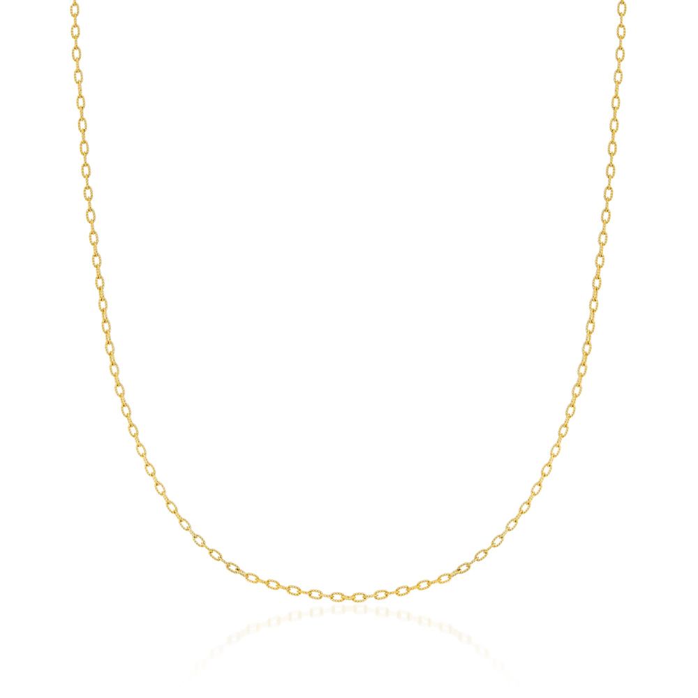 1.3mm Cable Chain-Cable Chain-Hurdle's Jewelry Collection-14K Rose Gold-16 Inch-hurdles-jewelry-boulder-colorado