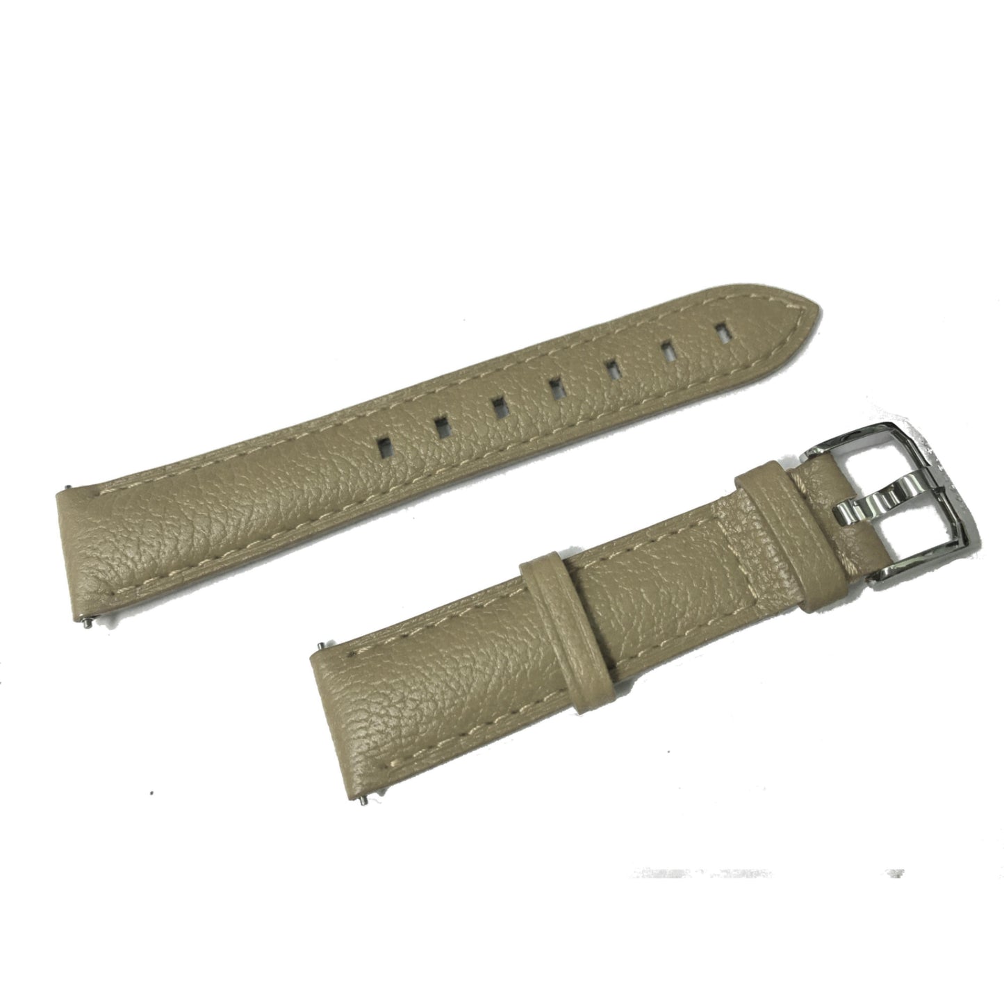 Gray Leather Formula One Strap 18mm-Watch Straps-Hurdle's Jewelry Collection-hurdles-jewelry-boulder-colorado