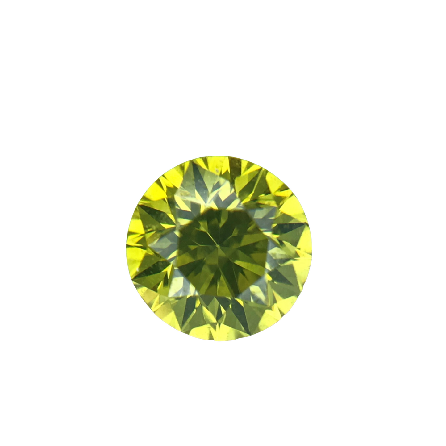 0.51 Carat Round Brilliant Cut Enhanced Fancy Yellow Diamond-Round Brilliant Cut-Hurdle's Loose Diamonds-hurdles-jewelry-boulder-colorado