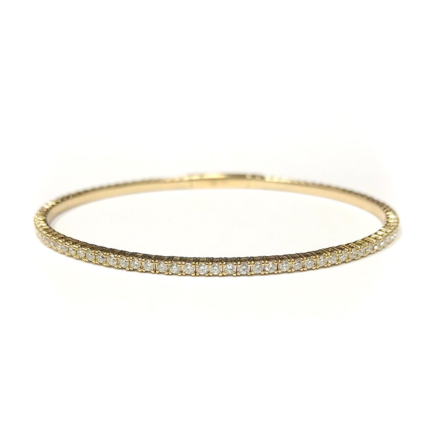 1.38 Carat Flexible Diamond Tennis Bracelet-Bracelet-IDD Jewelry-14K White Gold-hurdles-jewelry-boulder-colorado