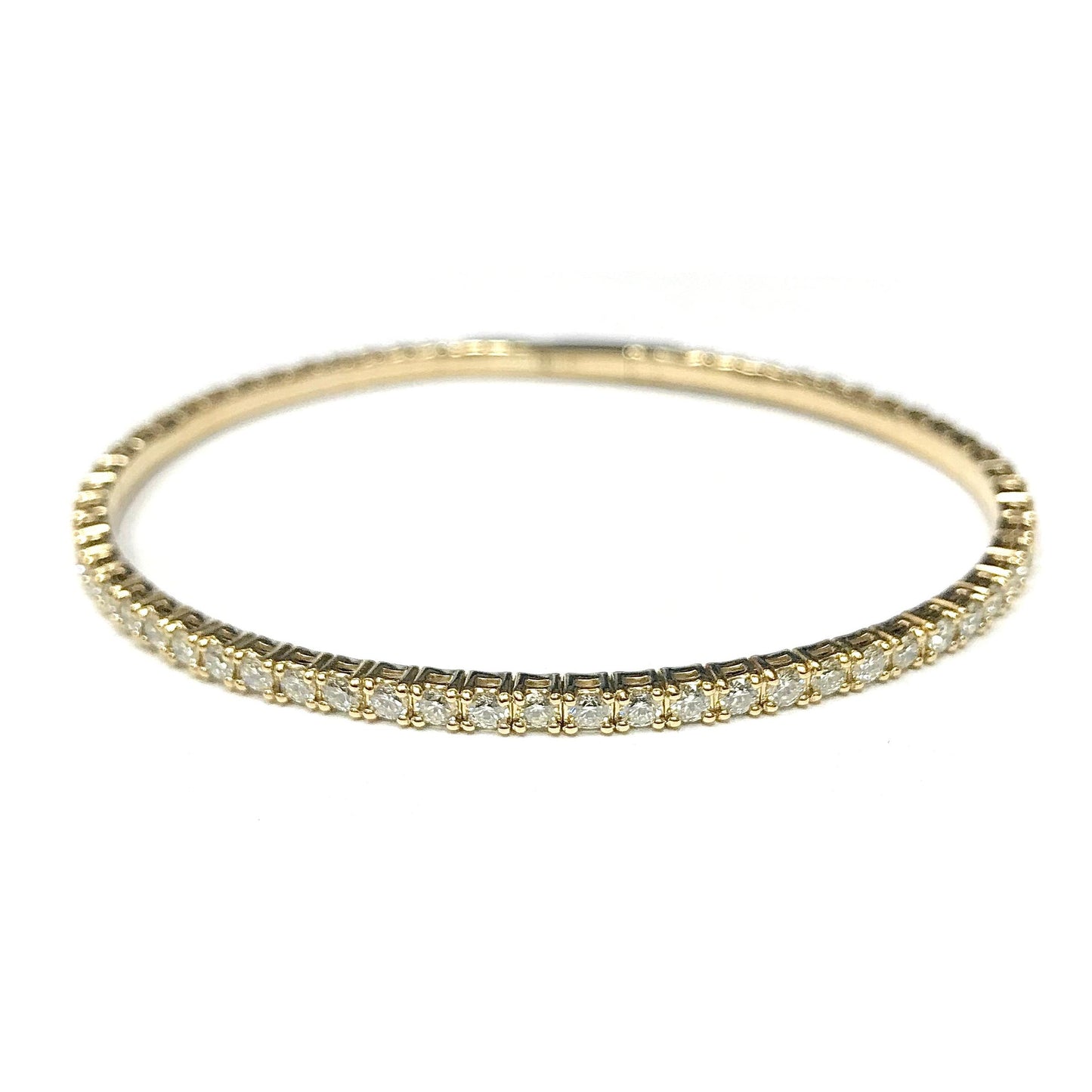 2.50 Carat Flexible Diamond Tennis Bracelet-Bracelet-IDD Jewelry-14K White Gold-hurdles-jewelry-boulder-colorado