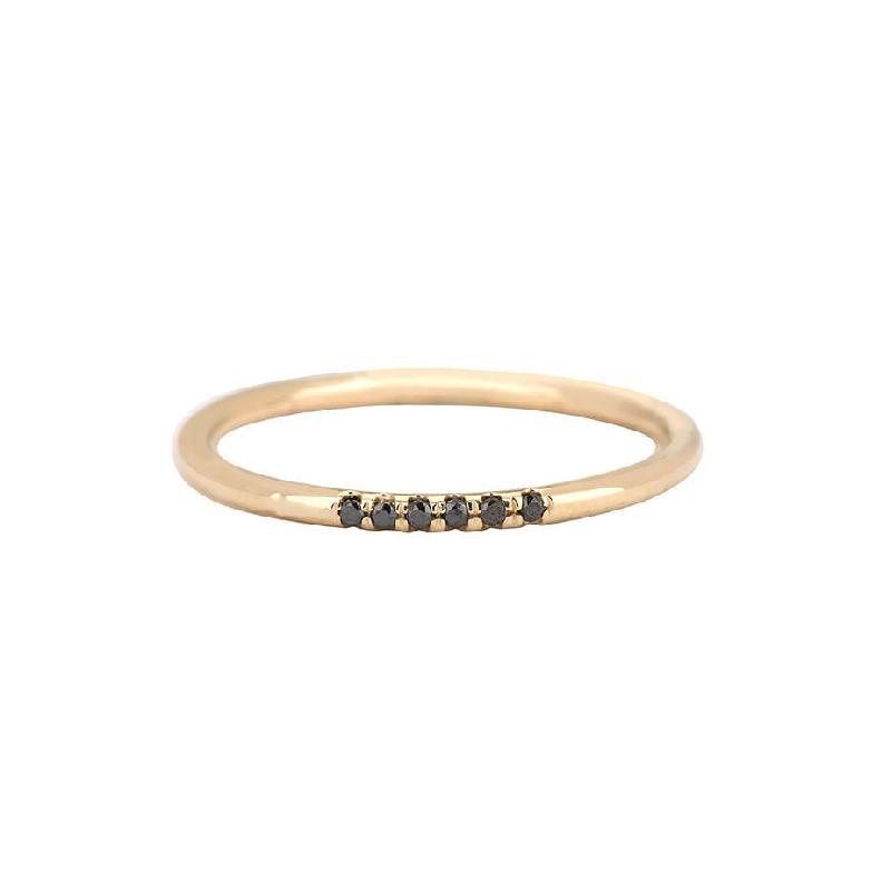 Black Semi Pave Ring-Ring-Jennie Kwon-I don' know or see my size-hurdles-jewelry-boulder-colorado