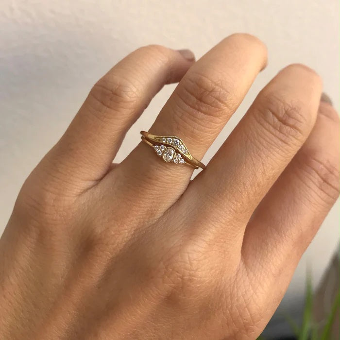 Diamond Wave Band-Ring-Jennie Kwon-I don' know or see my size-hurdles-jewelry-boulder-colorado