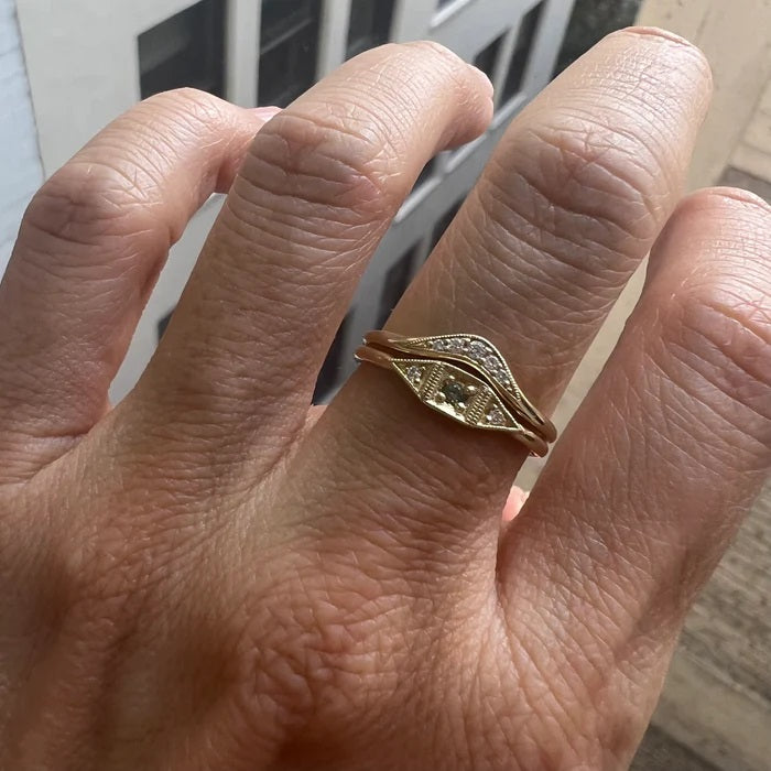 Diamond Wave Band-Ring-Jennie Kwon-I don' know or see my size-hurdles-jewelry-boulder-colorado