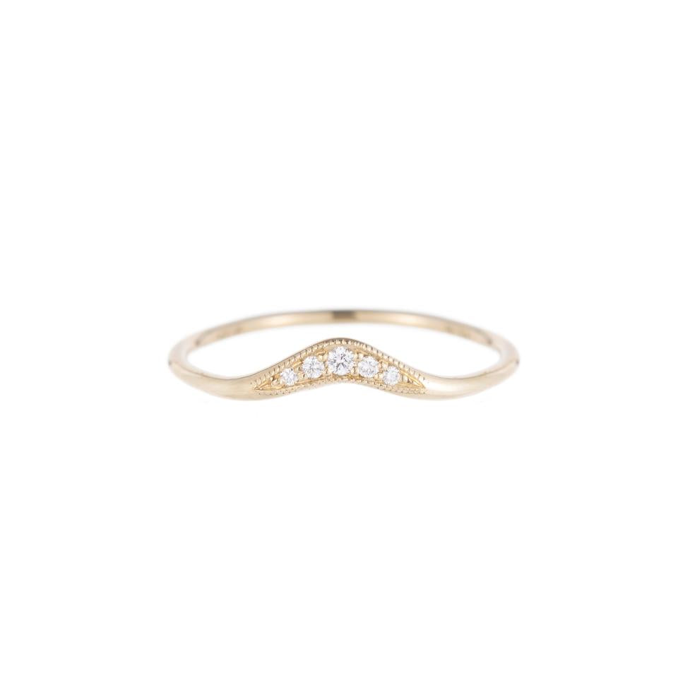 Diamond Wave Band-Ring-Jennie Kwon-I don' know or see my size-hurdles-jewelry-boulder-colorado