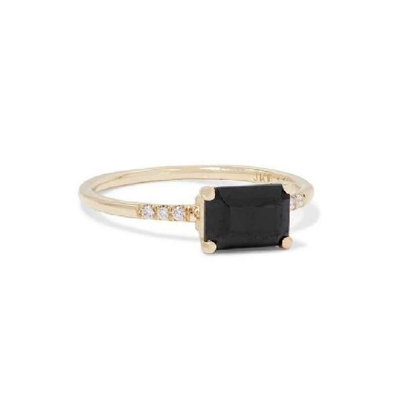 East West Onyx Equilibrium Ring-Ring-Jennie Kwon-I don' know or see my size-hurdles-jewelry-boulder-colorado