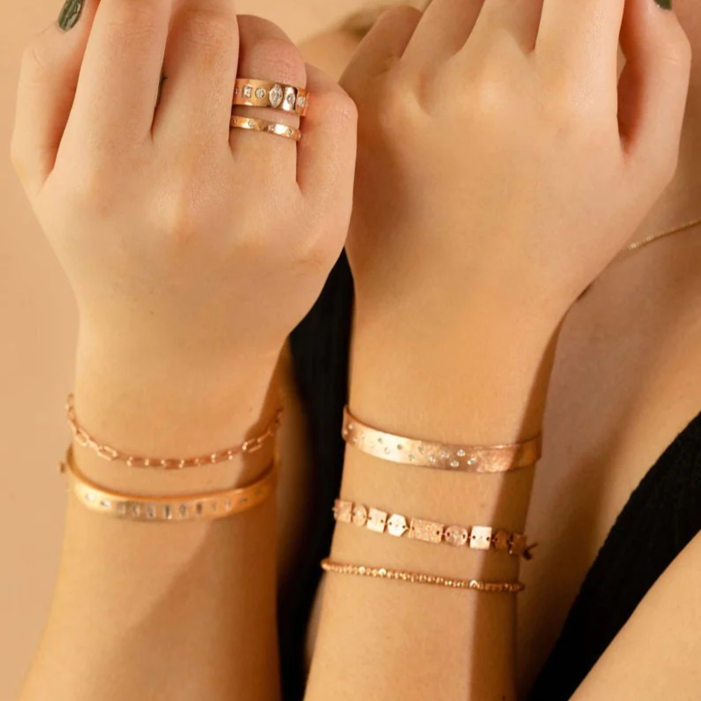 GIDG Diamond Bracelet-Bracelet-Julez Bryant-hurdles-jewelry-boulder-colorado