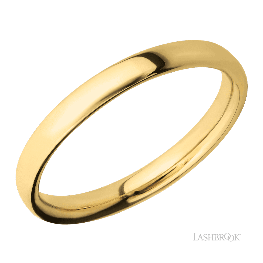 3 mm wide Ultra Comfort (our most comfortable profile) 14K Yellow Gold band.-Wedding Band-Lashbrook Designs-I don' know or see my size-hurdles-jewelry-boulder-colorado