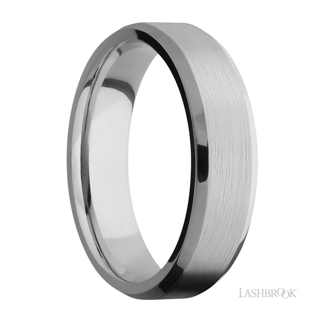 6 mm wide Beveled Titanium band.-Wedding Band-Lashbrook Designs-I don' know or see my size-hurdles-jewelry-boulder-colorado