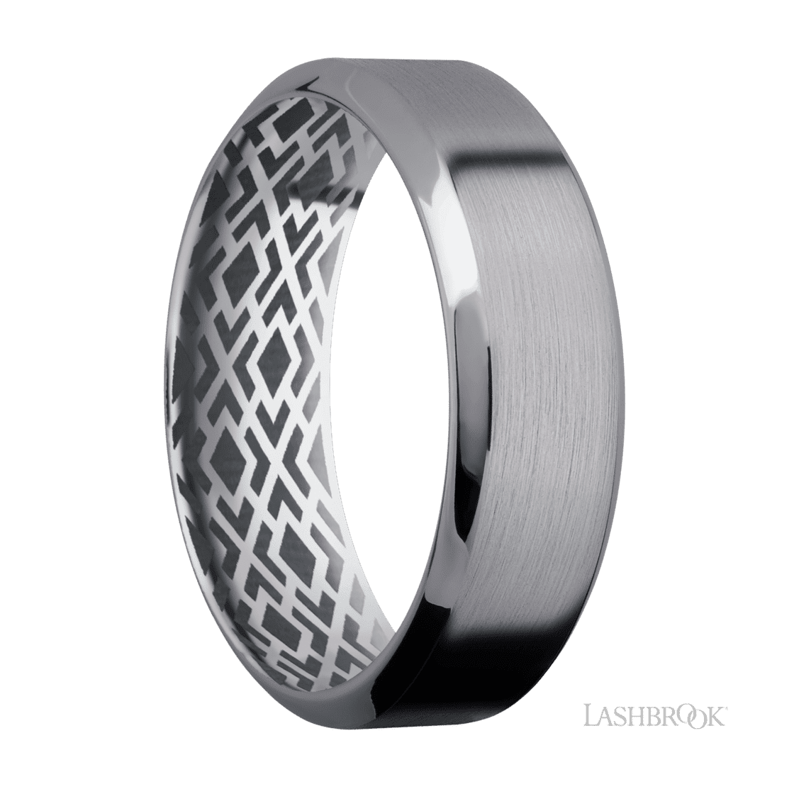 7 mm wide High Bevel Tantalum band.-Wedding Band-Lashbrook Designs-I don' know or see my size-hurdles-jewelry-boulder-colorado