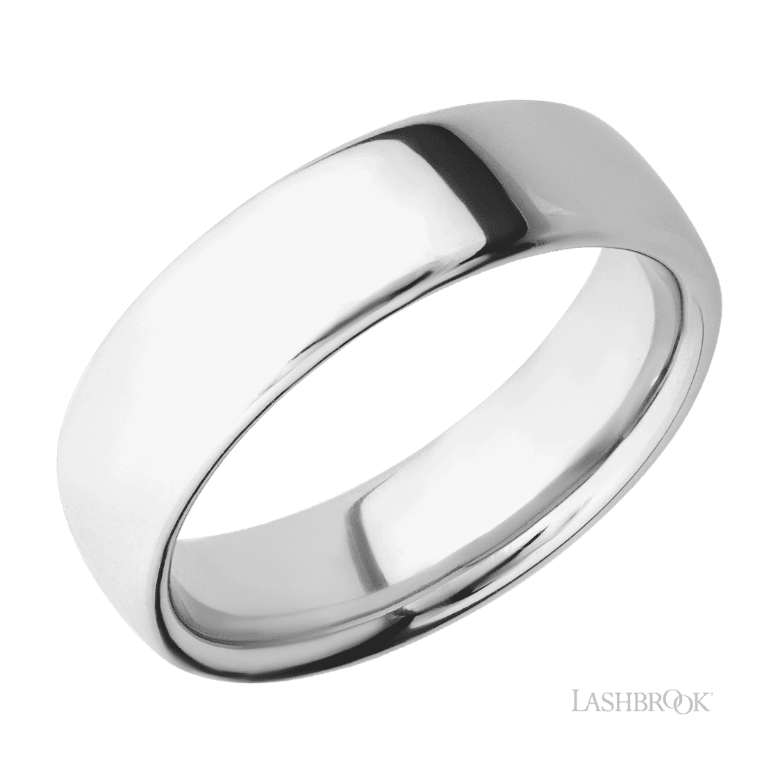 7 mm wide Ultra Comfort (our most comfortable profile) 14K White Gold band.-Wedding Band-Lashbrook Designs-I don' know or see my size-hurdles-jewelry-boulder-colorado