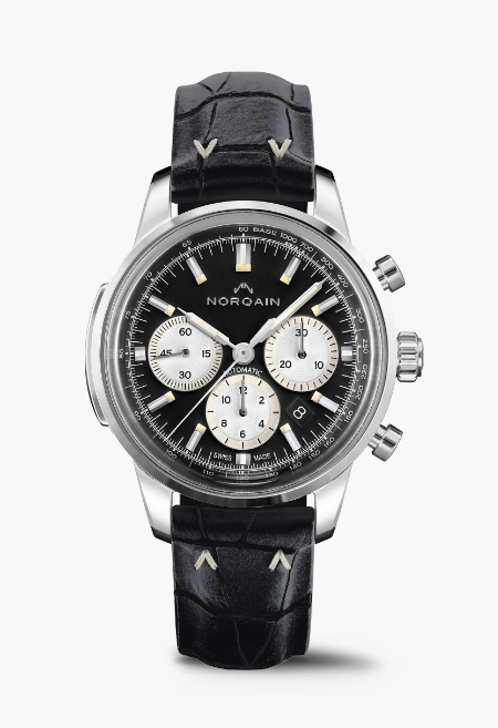 Freedom 60 Chrono - 43mm Black-Freedom - Vintage Sports Watch-Norqain-hurdles-jewelry-boulder-colorado
