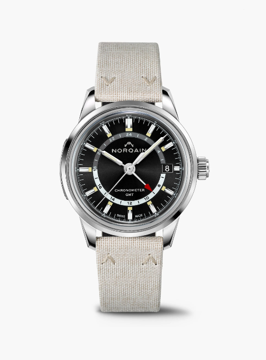 Freedom 60 GMT - 40mm Black-Freedom - Vintage Sports Watch-Norqain-hurdles-jewelry-boulder-colorado