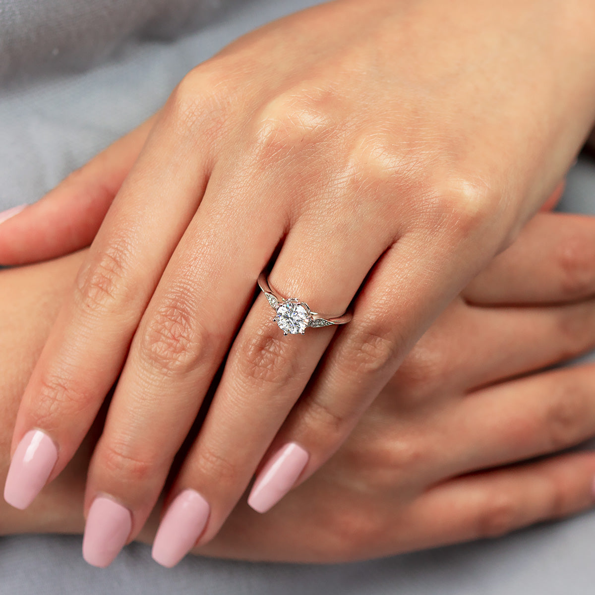 Hera Bridal Vintage Style Engagement Ring R3976-Engagement Ring-Parade Design-I don' know or see my size-hurdles-jewelry-boulder-colorado