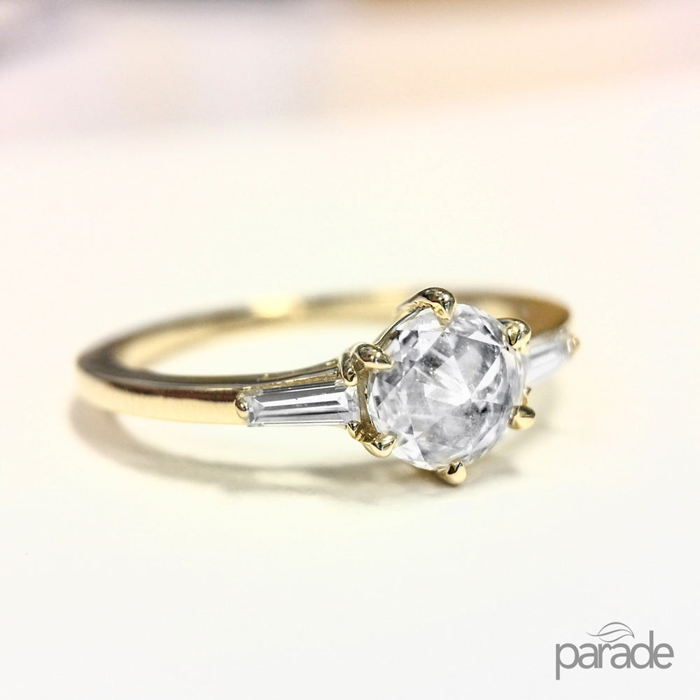 Lumiere Bridal Rose Cut Diamond Ring LMBR3982-Engagement Ring-Parade Design-I don' know or see my size-hurdles-jewelry-boulder-colorado