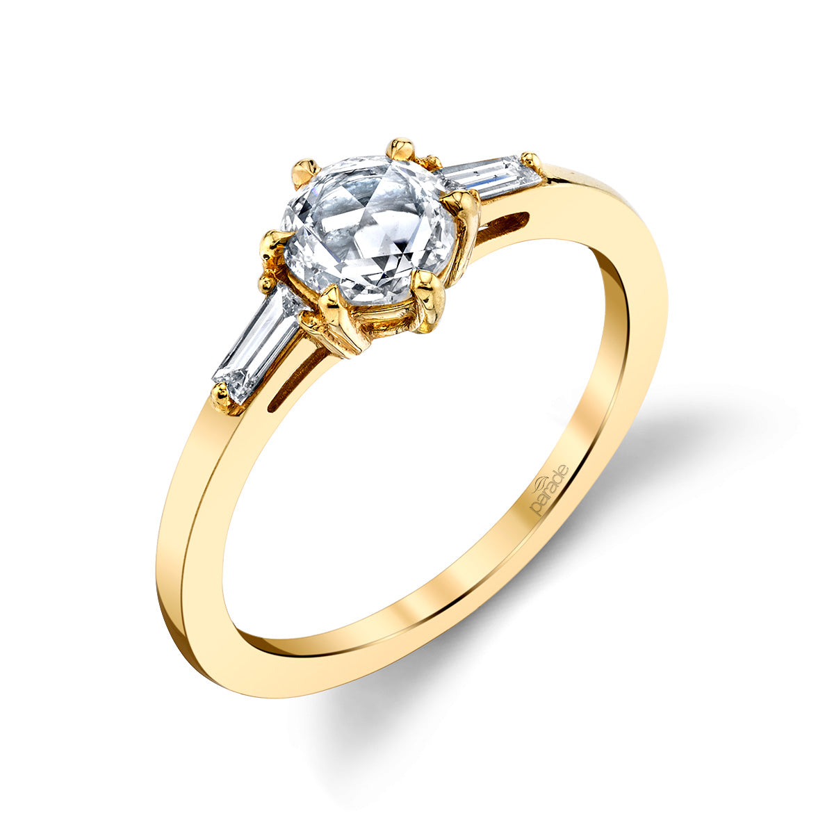 Lumiere Bridal Rose Cut Diamond Ring LMBR3982-Engagement Ring-Parade Design-I don' know or see my size-hurdles-jewelry-boulder-colorado
