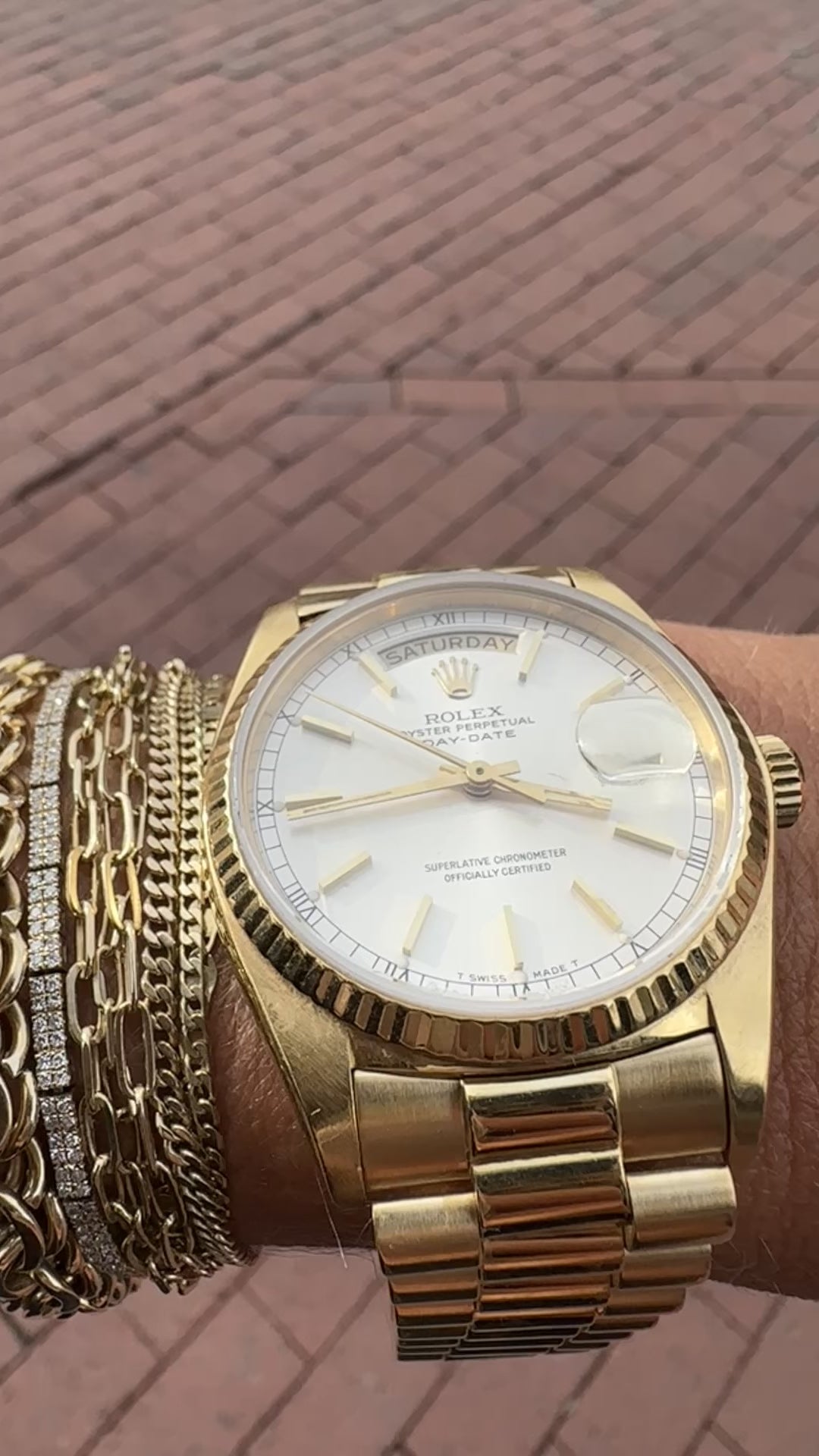 18k Gold Day-Date Rolex 36mm