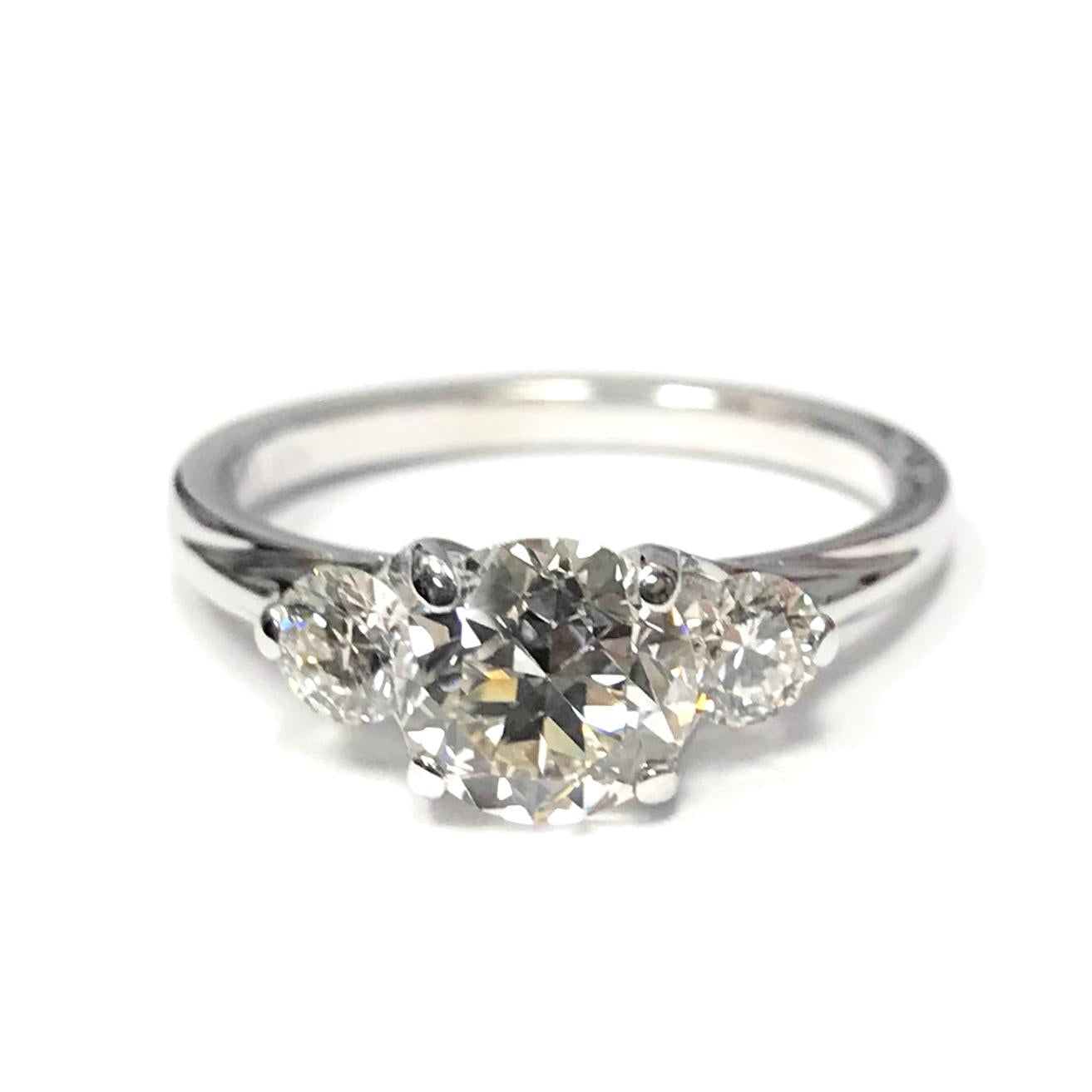 1.23 Old European Cut - R604-Engagement Ring-Sholdt-I don' know or see my size-hurdles-jewelry-boulder-colorado