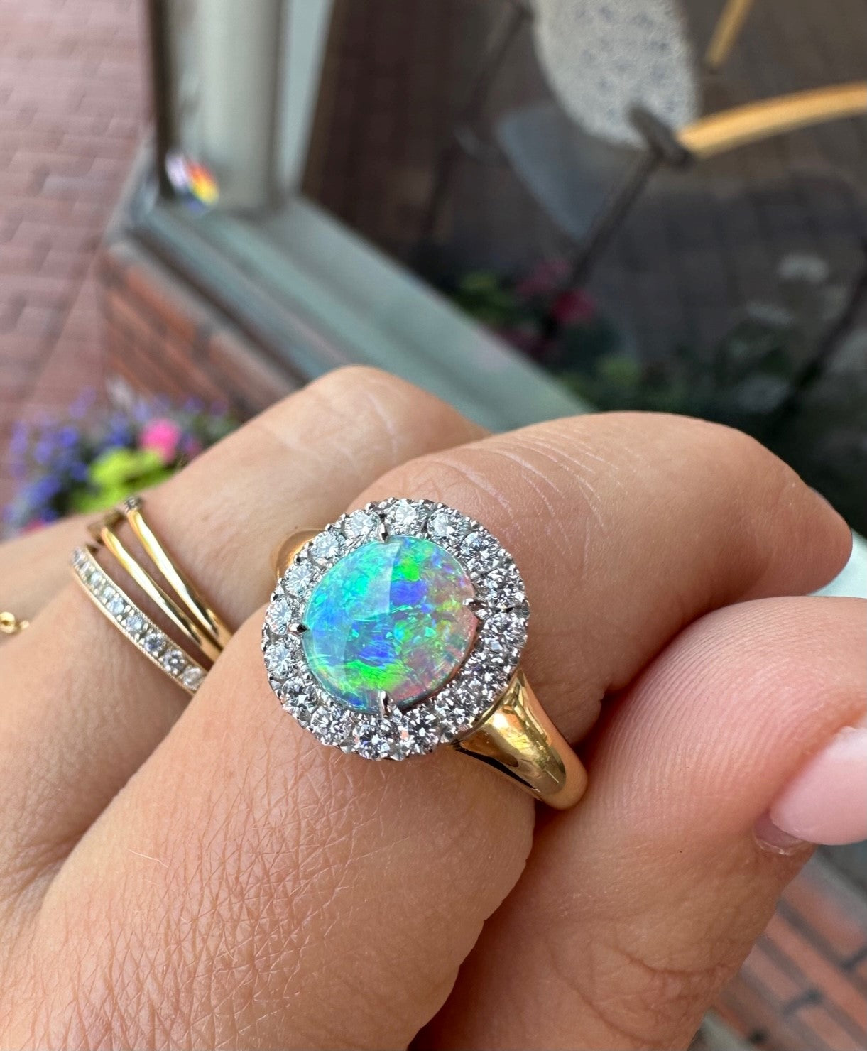 One of a Kind Lightning Ridge Opal Ring-Ring-Spark Creations-I don' know or see my size-hurdles-jewelry-boulder-colorado