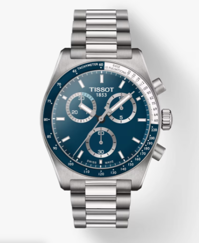 PR516 Chronograph Blue & White-PR516-Tissot-hurdles-jewelry-boulder-colorado