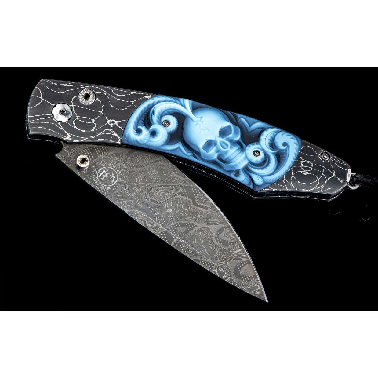 B12 Spearpoint Belfry #128/500-Pocket Knife-William Henry-hurdles-jewelry-boulder-colorado
