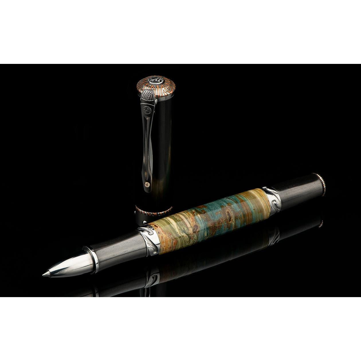 RB8 Petrified-Pen-William Henry-hurdles-jewelry-boulder-colorado