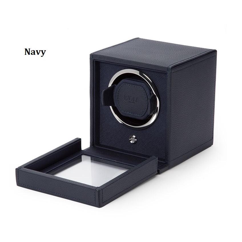 Cub Watch Winder with Cover-Watch Winder-Wolf-Black-hurdles-jewelry-boulder-colorado